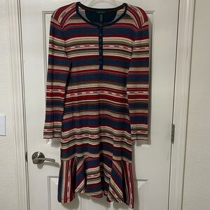 Lauren Jeans Co Ralph Lauren Henley Dress Size Large